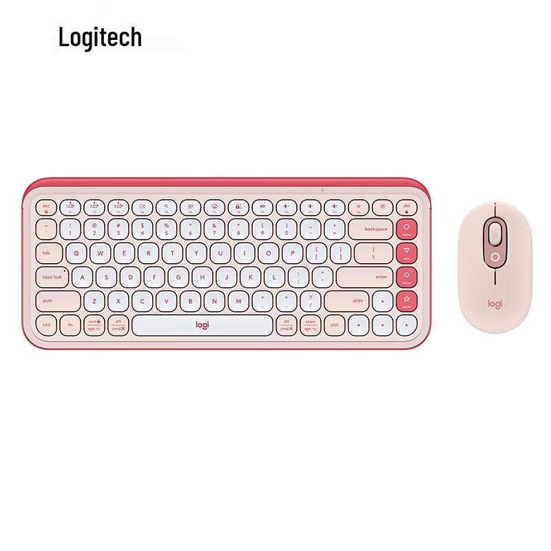 

Logitech POP ICON KEYS Wireless Keyboard & Mouse Combo