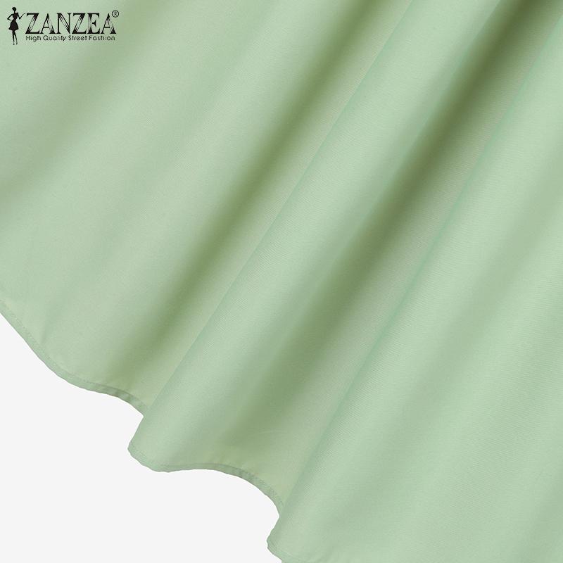 ZANZEA Women Summer Tank Tops and Long Skirts Casual Two Piece Suit Sets