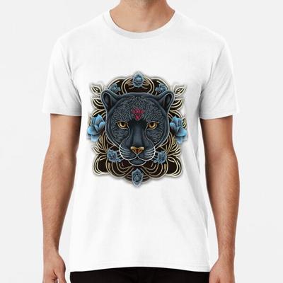Camiseta Premium Animal Tótem Pantera Negra S a 5XL Hecha en AU/EE. UU. Camiseta