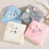 80x80cm Newborn Towel Hooded Toddler Bathrobe Sleeping Swaddle Wrap Baby Bath Towels  Boys