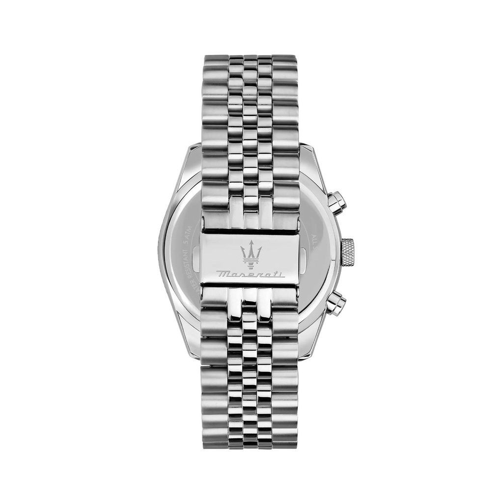 Maserati Attrazione Chronograph Stainless Steel Black Dial Quartz R8853151022 Men's Watch