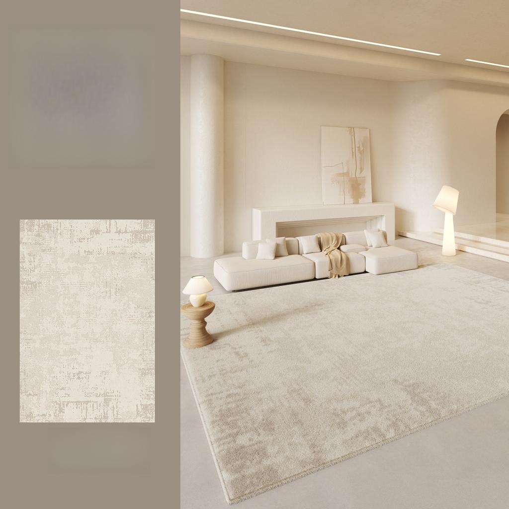 Cream Style Living Room Decoration Washable Carpet Large Area Rugs for Bedroom Thick Plush Lounge Floor Mat Home Fluffy Soft Rug