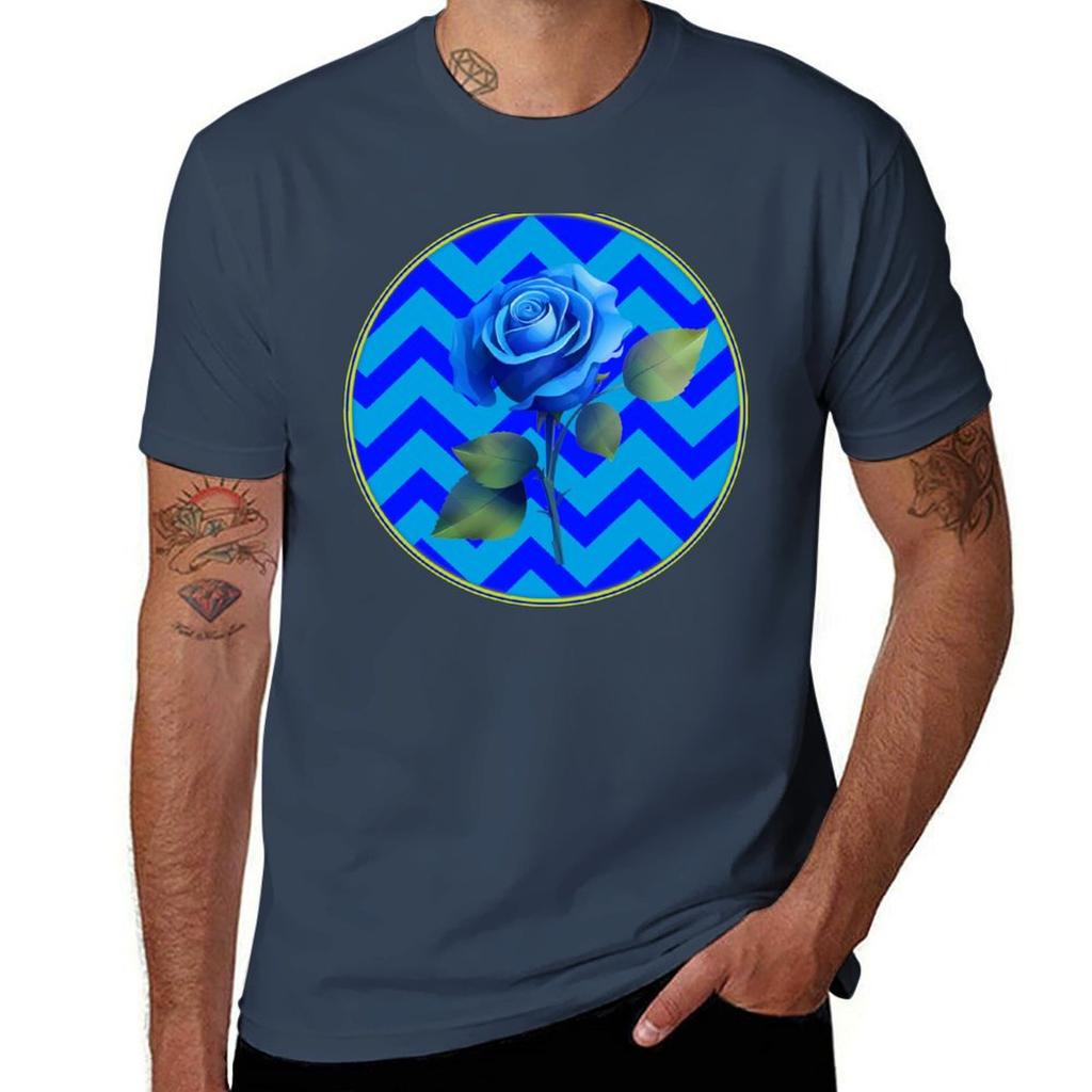 Blue Rose Twin Peaks TShirt Basic Short Sleeve TShirt for Unisex