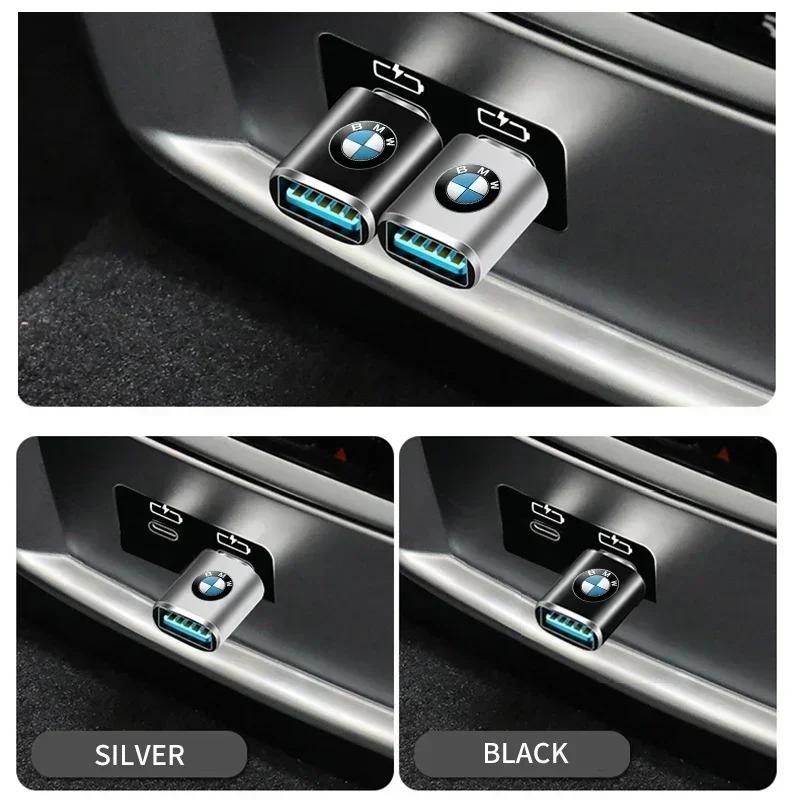 Car Type-C To USB 3.0 Interface Mini Converter Charging Adapter For BMW E46 E90 E60 F30 F10 E39 E36 F20 G30 G20 E87 E92 E91