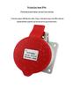 IP44 Waterproof Aviation Plug with Solid Copper & Nylon Body, Model 223J