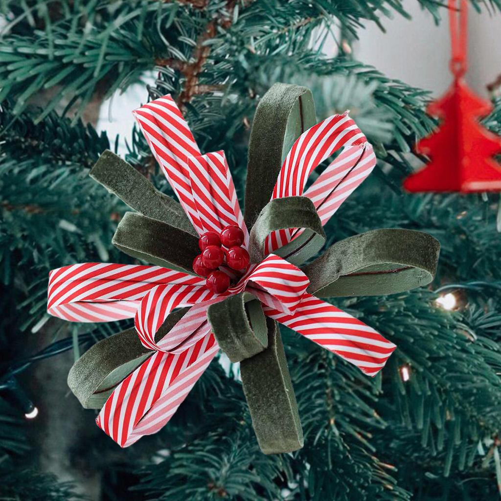 Christmas Artificial Flower, Floral Pick Home Decor Floral Arrangement Faux Flower for Venue Fireplace Christmas Tree