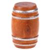 1:12 Casa delle Bambole Miniatura Mini Botte di Birra in Legno Decorazione per la Casa