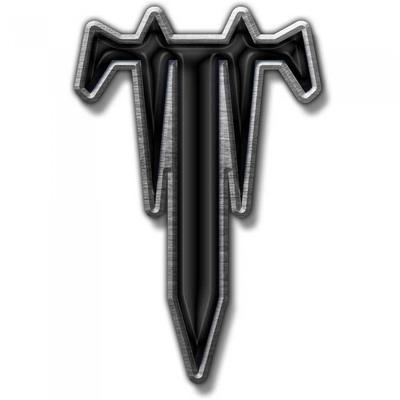Trivium Emaille Tropfen T-Logo Abzeichen