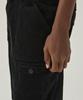 MAGOODGAN Chino 4306 Corduroy Double-Pleat Balloon Fit Black Pants