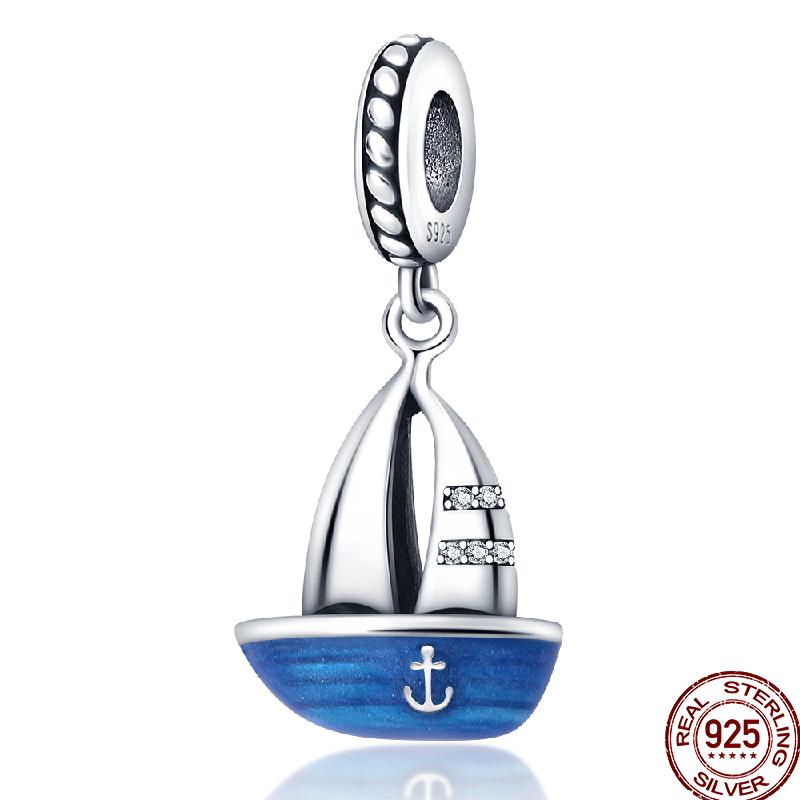 100% Copper Beach Sand Crab Beach Ocean Holiday Jewelry Beads Suitable Fit Original Bracelet Diy Holiday Jewelry