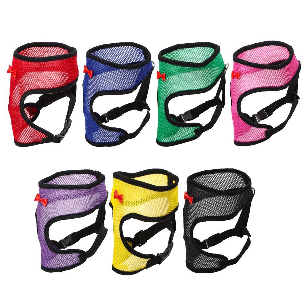 Nylon Duck Goose Poultry Supplies Hen Belt Chicken Vest Harness Pet Matching Collars Bow