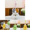 Plush Bunny Pendant Soft Toy For Kids Gift And Backpack Decoration