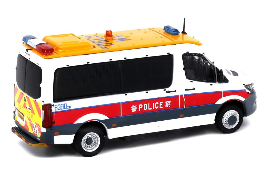 Tiny City 1/76 Mercedes-Benz Sprinter Airport Police Vehicle (AM8390) Diecast Miniature Car