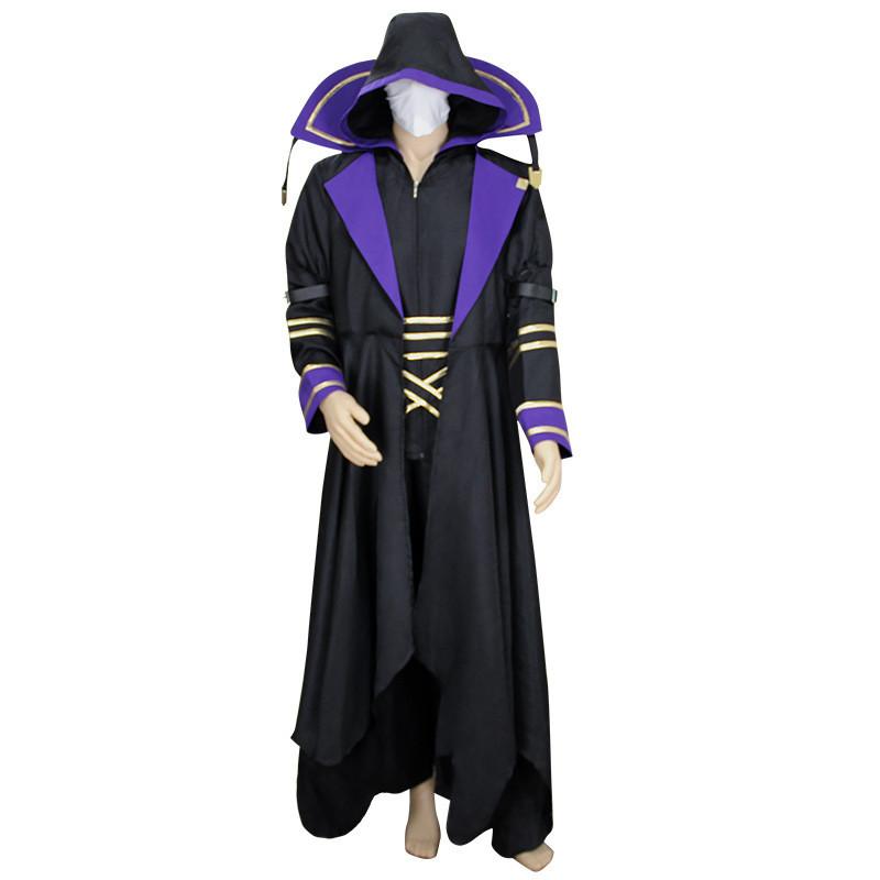 Traje de Cosplay de The Eminence In Shadow con Material de Poliéster para Eventos de Videojuegos y Anime