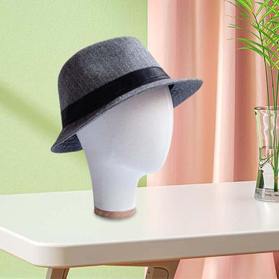 Stojan na výrobu klobouků Manekýn Head Hairpiece Figurína pro příčesky brýle