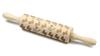 Lhasa Apso – Rolling Pin for Dough with a Dog, Patterned Rolling Pin for Ceramics |