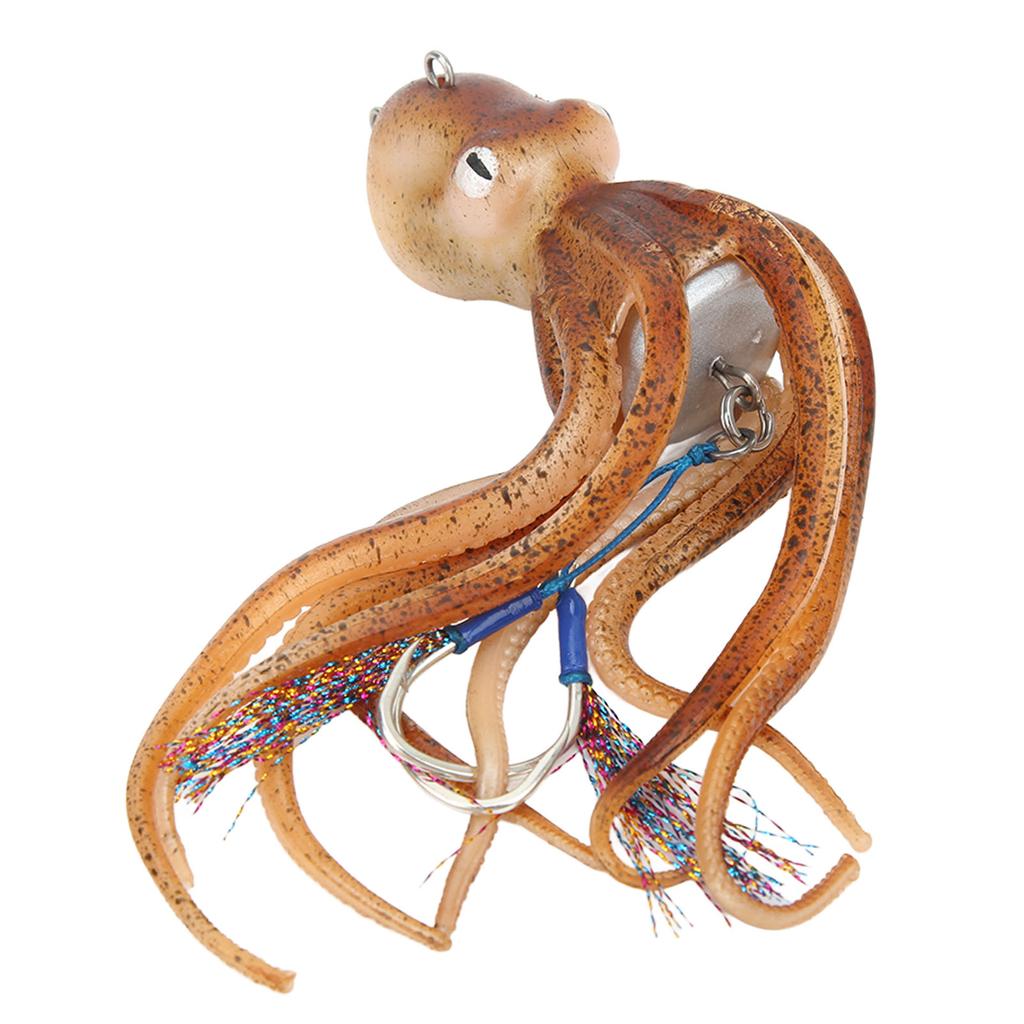 Fishing Octopus Lures Lifelike Inkjet Octopus Lures Sailing Ship Fishing Baits 300g
