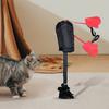 Cat Boxing Gloves Toy with Firm Suction Cup Spring Bounce Action Interactive Kitten Punching Bag Toy