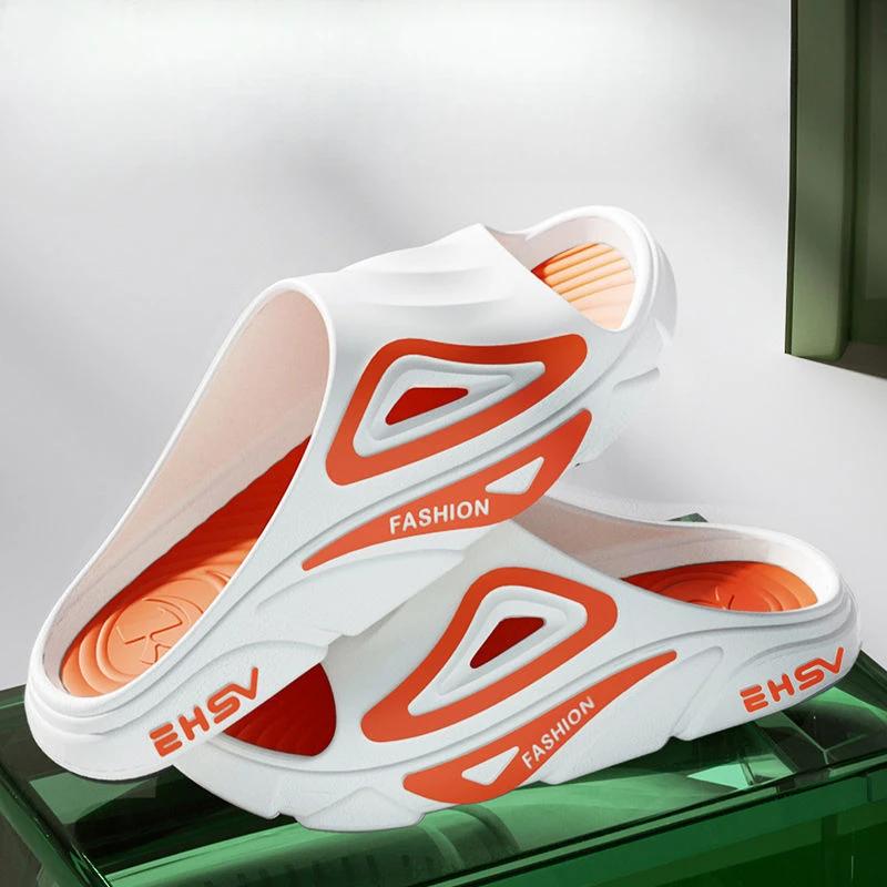 Fashion Slides House Pvc Male Slipper Walk Around Home Flat Indoor Men's Shoe Low Price Adult Comfortable High Quality Fashion Original