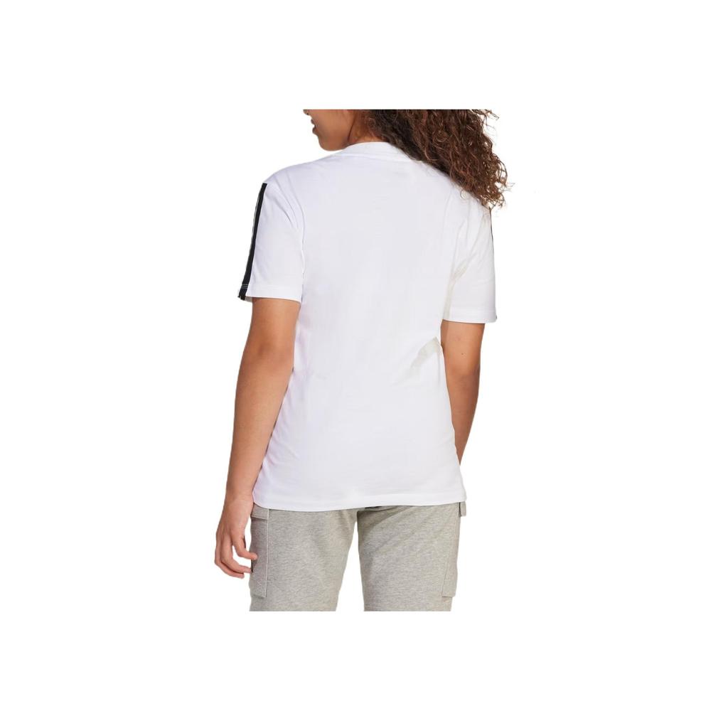 Adidas Breathable Comfortable Soft Short Sleeve T-Shirt Kids tops Black White JD6488