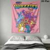 Cute Anime-style Cartoon Pattern Home Decor Tapestry, Wall Hanging, Decorative RV Wall Cloth.ZGT0914274