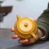 210ml high-grade Yixing Zisha teapot famous handmade hexagonal teapot kettle Zisha tea set collection gift