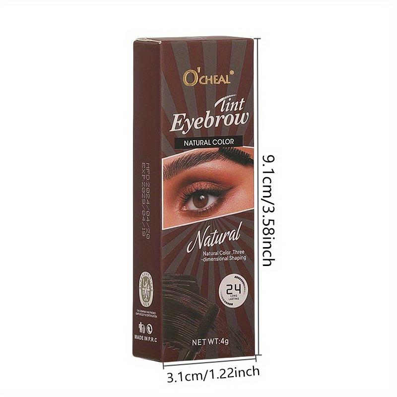 Long Lasting Waterproof Eyebrow Gel, Smudge Proof Liquid Eyebrow Makeup, Semi-Permanent Brow Filler and Volumizer for All Skin Types
