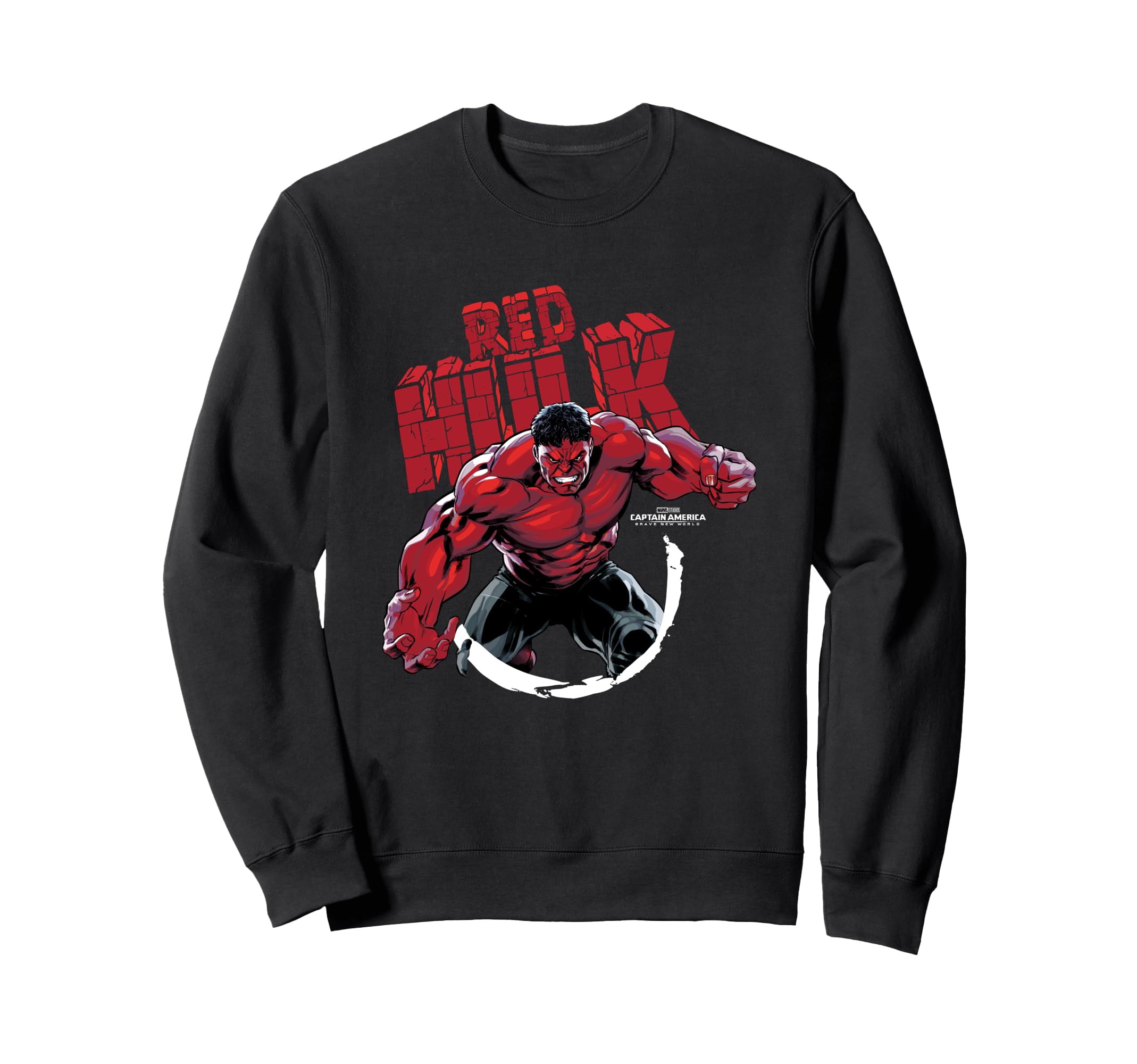 

Marvel Captain America: Brave New World Red Hulk Portrait Sweatshirt