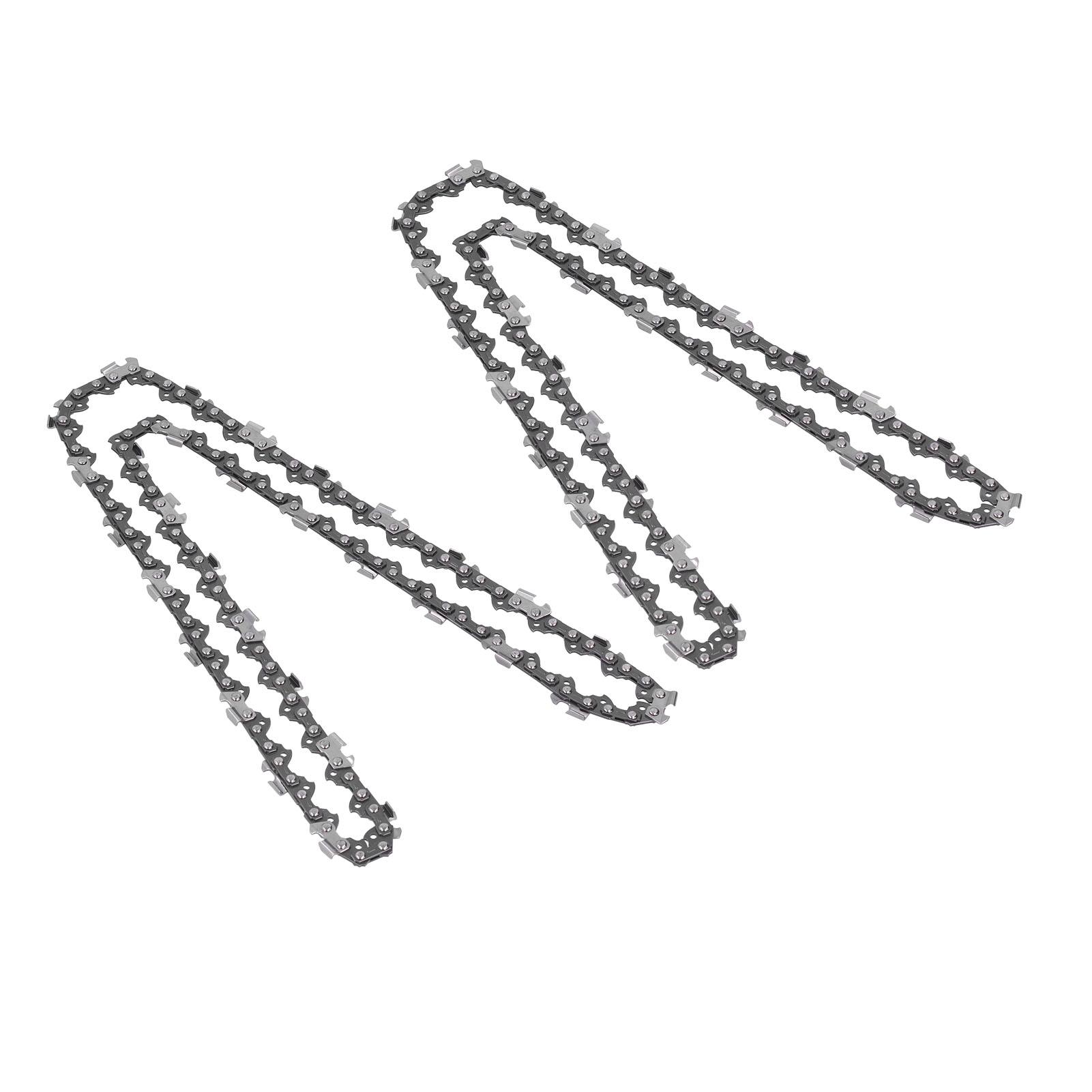 

2 шт. Цепь для бензопилы 40 62 звена Пильное полотно Набор из легированной стали для деревообработки 18 дюймов 62 звена