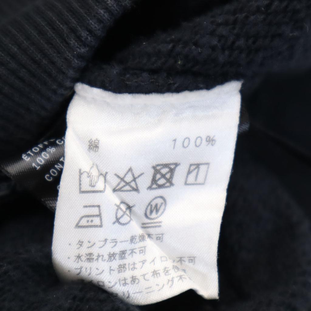 Kith Langarm-Sweatshirts S Schwarze Serie Innen aufgeraut Herren Gebraucht