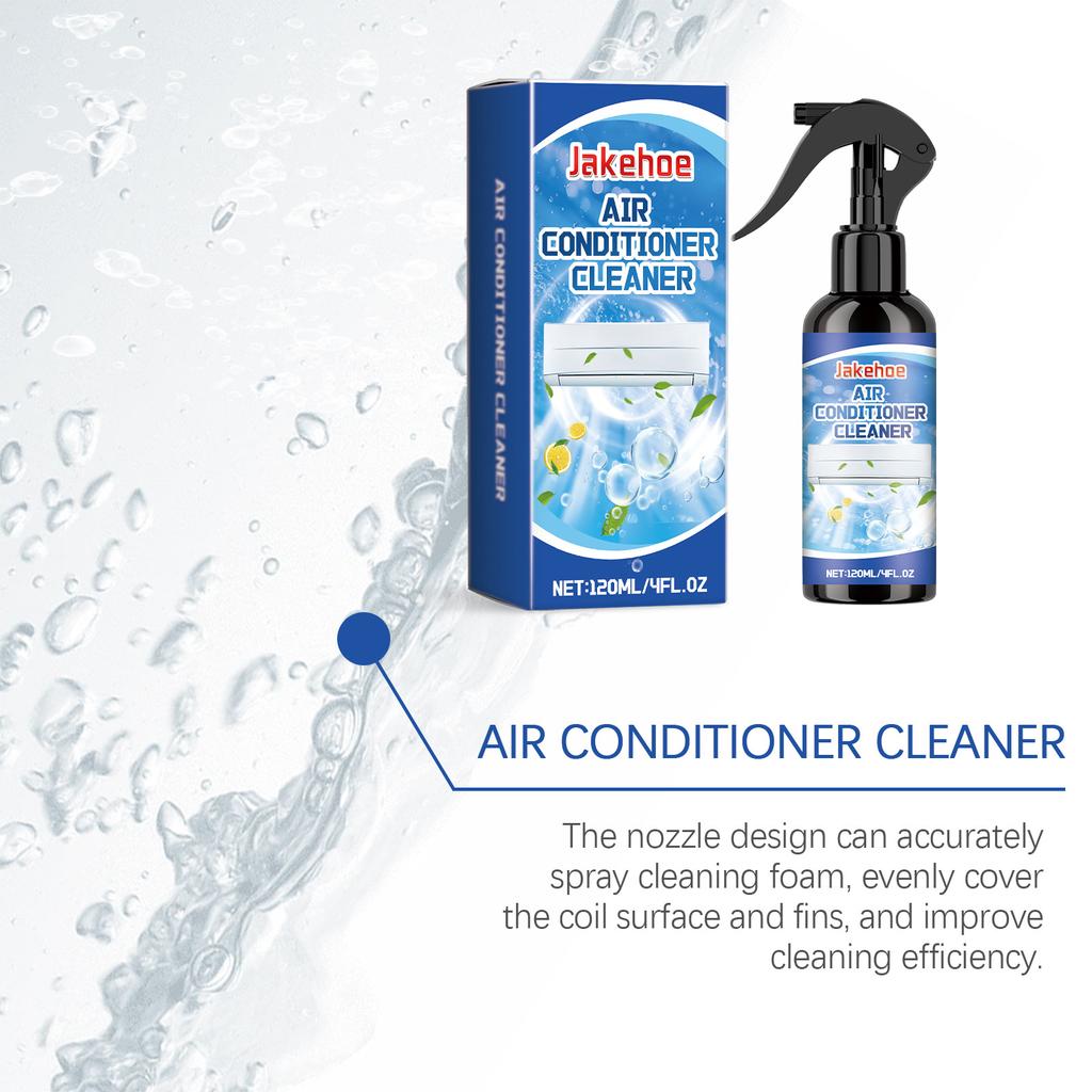 Klimaanlagen Reinigungs Schaumspray - Spülfreier Reiniger für Lamellen & Kondensator | Beseitigt Schmutz, Gerüche für die AC-Wartung
