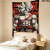 Dragon Ball Z Wall Tapestry Aesthetic Wall Hanging Printed Fabric Blanket Decorative Tapestries For Bedroom Living Room Home Decor