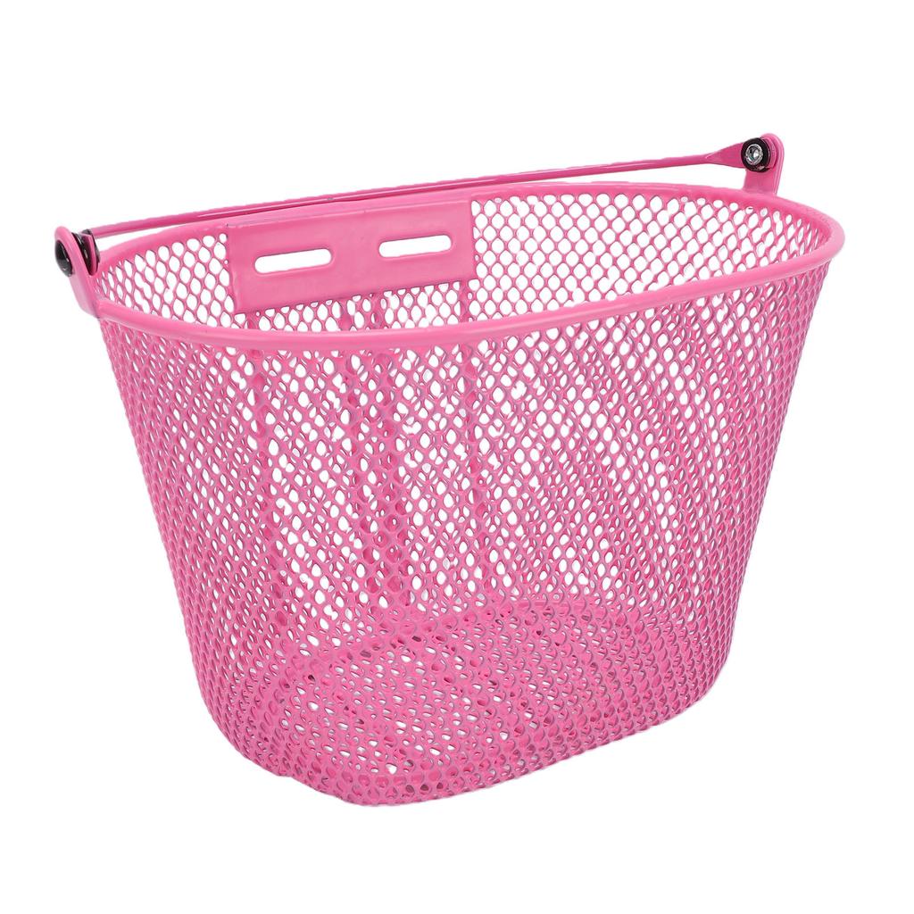 Kids Bike Basket with Handle for Boys Girls Front Cycling Basket for Most Tricycles Scooters