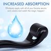 Black Face Roll Tool 540 Needles Micro Face Roll Tool Skin Beard 0.3mm Face Roll Tool Derma Roller for Facial Body Hair Growth