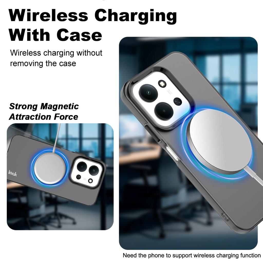 For Redmi 15C 4G 5G Phone Case IMAK Chocolate Magnetic Case