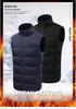 Wow Oh Smart USB-Powered Heated Vest for Men - 26-Zone Temperature Control