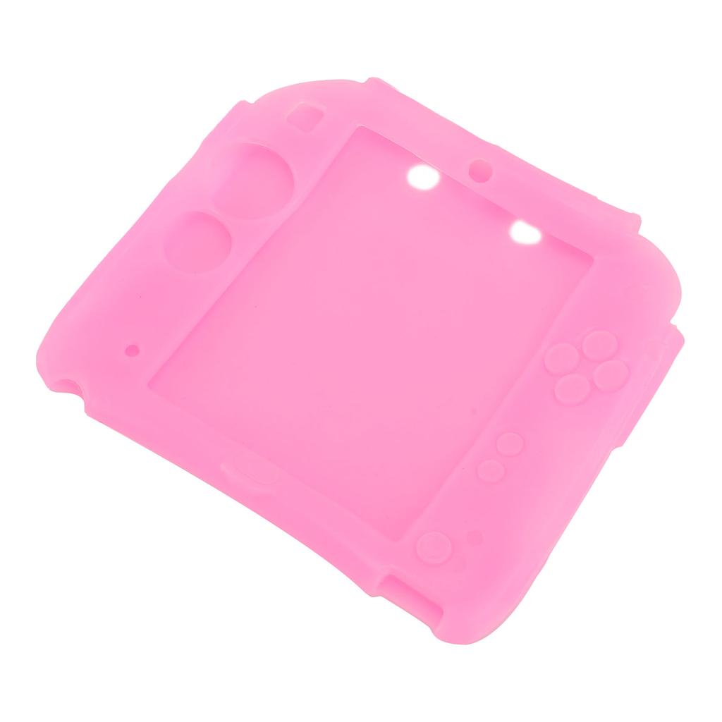 Protective Cover for 2DS Scratch Resistant Soft Silicone Skin Case with Top and Bottom Screen