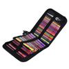 72/120 Slots Pencil Case Black Art Pencil Case Durable Pencil Case Organizer  Drawing