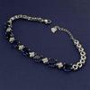 925 Sterling Silver Bracelet Blue Gemstone Light Luxury Bracelet Crystal Bracelet Ladies Light Luxury Birthday Jewelry Gift