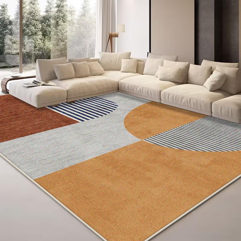 

Сучасний Абстрактний Килим Вітальня Килим Великої Площі Нековзний Килим для Спальні Гардеробної Кімнати Декоративний Килимок для Дивана Кавового Столика, який можна прати 100*160cm