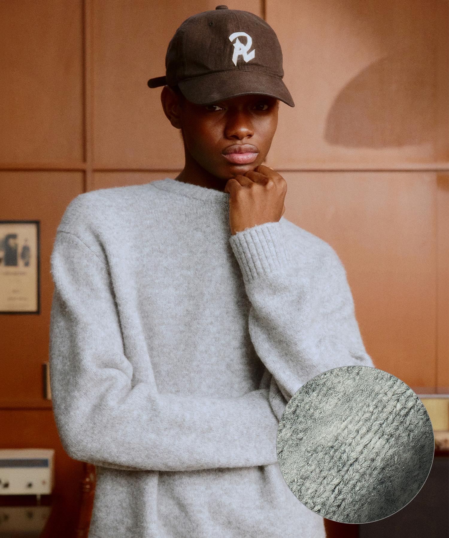 Dirty One Cozy Hairy Sweater (Grey) Gray/0