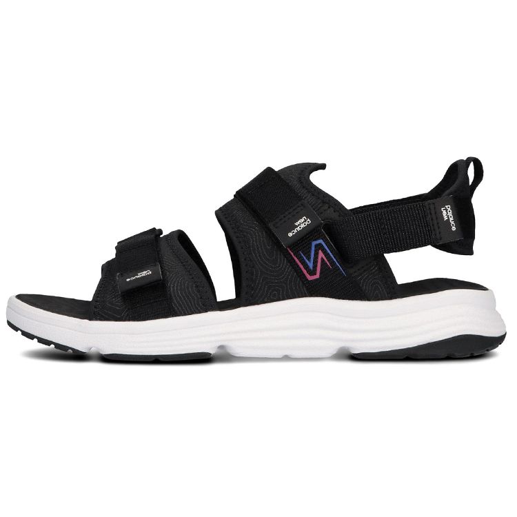 New Balance 750 Series Casual Sports Sandals Unisex Sandals Black SDL750K2
