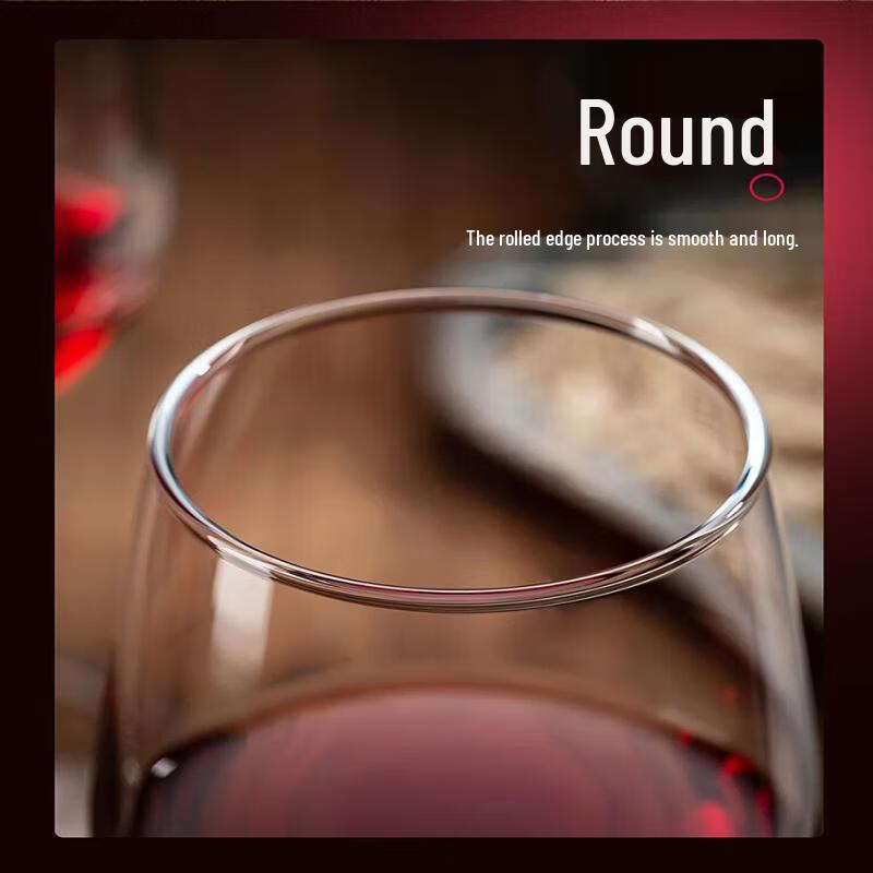 Shangqi Luxury Glass Red Wine Goblet Set