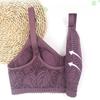 Zipper Bra Women's Wirefree Adjustable Shoulder Straps Large Size Underwear 38-52