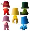 Shy Boy Table Lamp Little Man Shaped Lamp LED Desk Lamp Night Light Touch Control Plug-in Bedside Lamp for Bedroom Decor Valentine's Day Gift