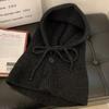 Knitted Winter Hat With Ear Warmers And Scarf For Women And Teens