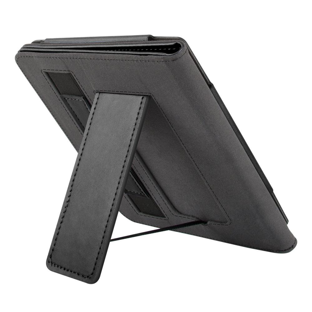 E-book Leather Case for 2024 Kobo Libra Color (Model: N428) 7-inch, Palm Stand with Sleep Mode