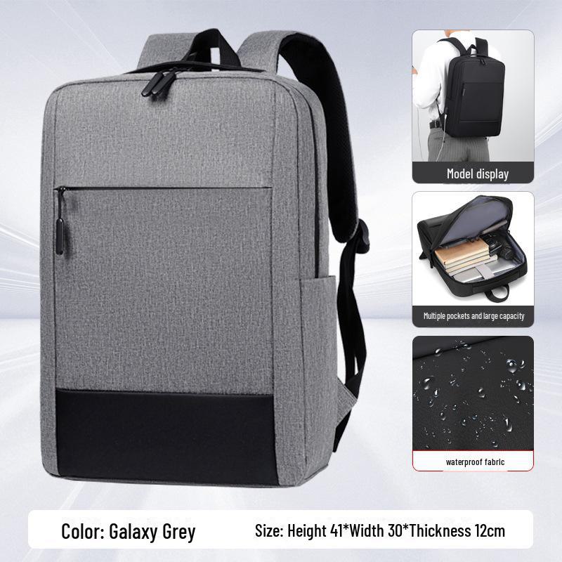 Men's and Women's High-End Waterproof Backpack for Business, Travel, and Commuting.