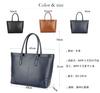 Kimura Handmade Men's Large Capacity Lychee-patterned Genuine Leather Tote Bag, Multi-functional, Zippered, Brand Name, Commuter Tote, Large