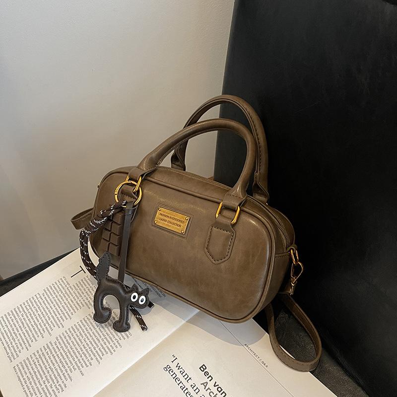 Premium Retro Nischentasche Damen Neue Herbst- und Winter Vielseitige Umhängetasche Modische Tragbare Kissen-Tasche